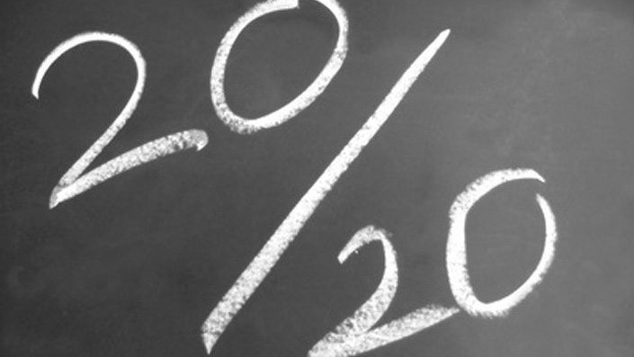 L'énigme de la moitié de 20